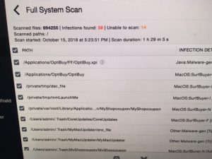 virus cleaning on a mac